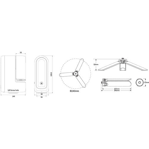 Telescopio Inteligente ZWO Seestar S30 30mm f/5 (Pre Venta)