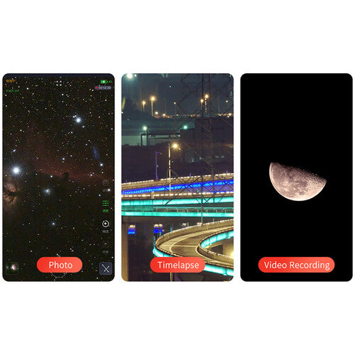 Telescopio Inteligente ZWO Seestar S30 30mm f/5 (Pre Venta)