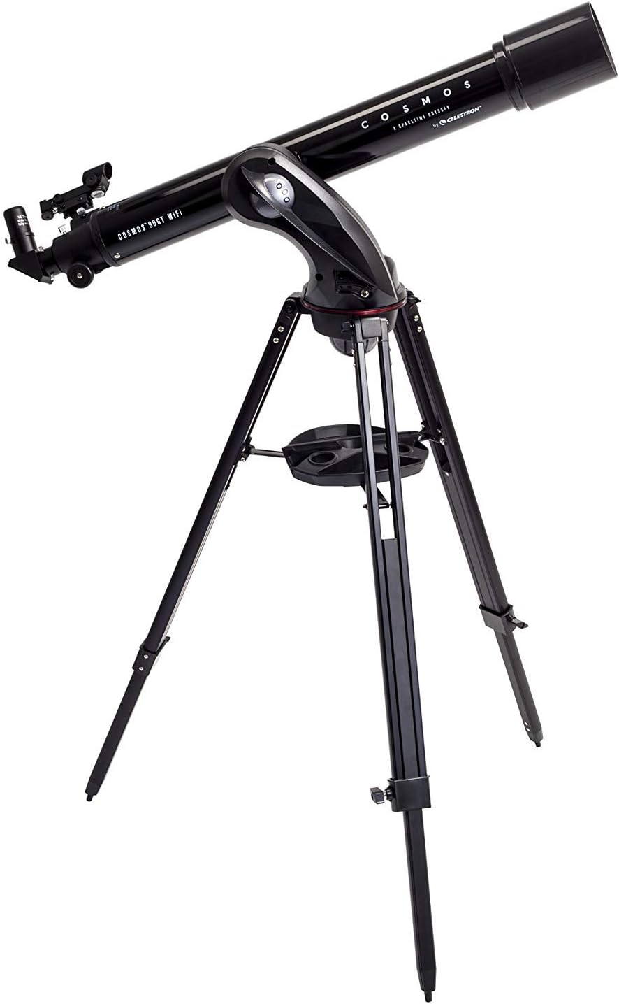 Telescopio Celestron COSMOS 90GT WiFi - Refractor Computarizado AZ