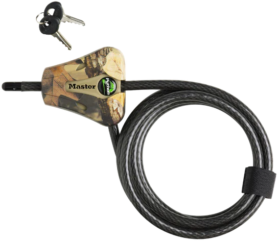 Cable de bloqueo ajustable Python™ para caja de seguridad de cámara trampa