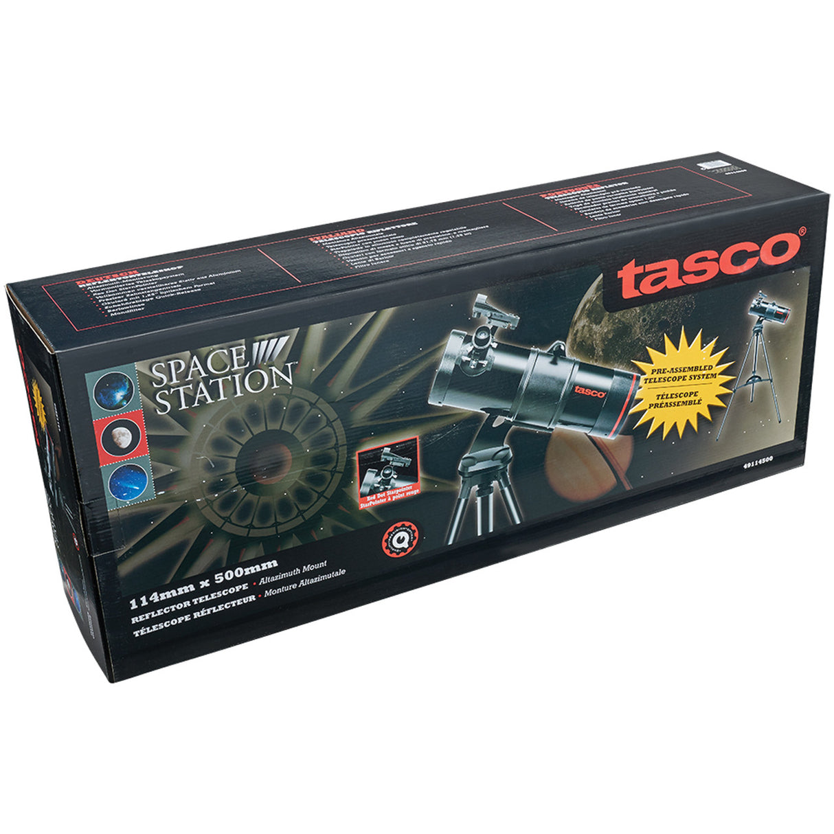 Telescopio Tasco SpaceStation 114mm - Newtoniano Reflector