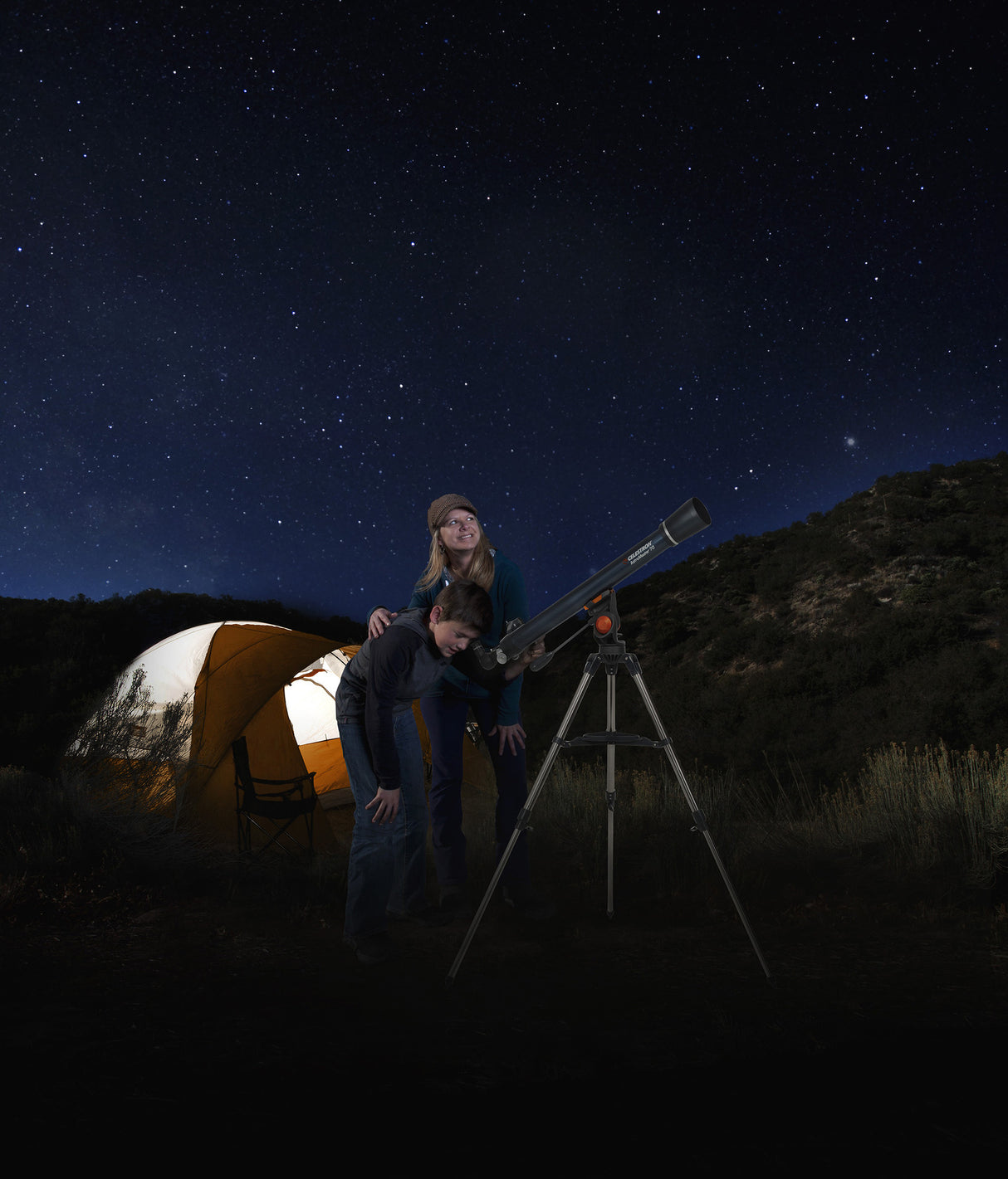 Telescopio Celestron AstroMaster 70AZ - Refractor