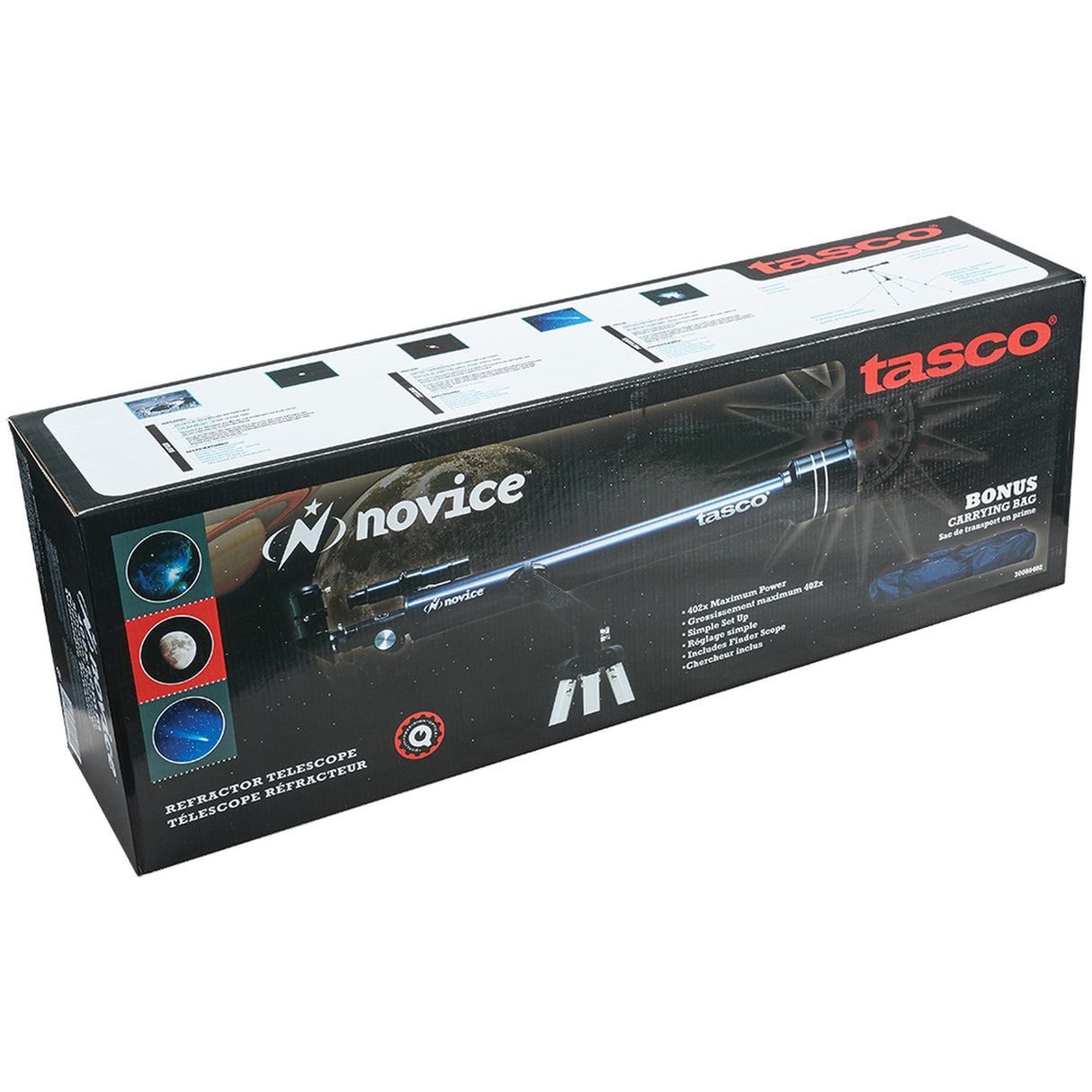 Telescopio Tasco Novice 60/700 AZ - Refractor