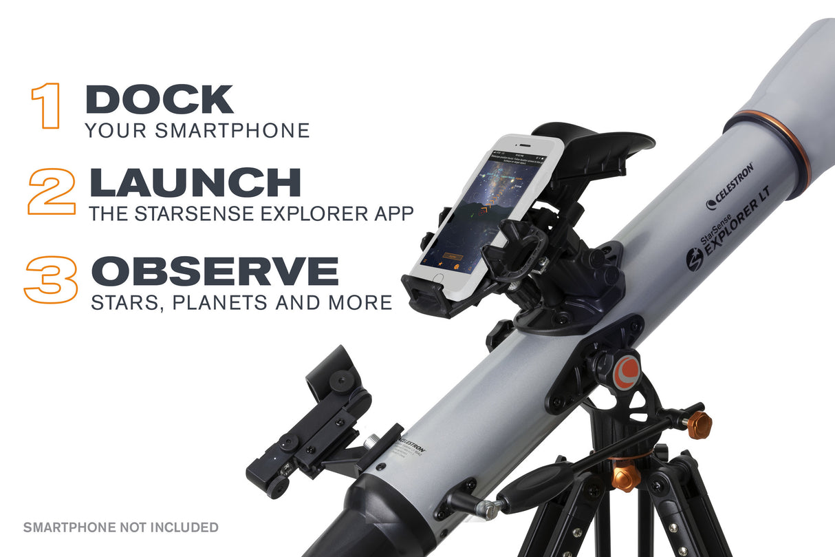 Telescopio Celestron StarSense Explorer LT 80AZ - Refractor