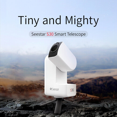 Telescopio Inteligente ZWO Seestar S30 30mm f/5 (Pre Venta)