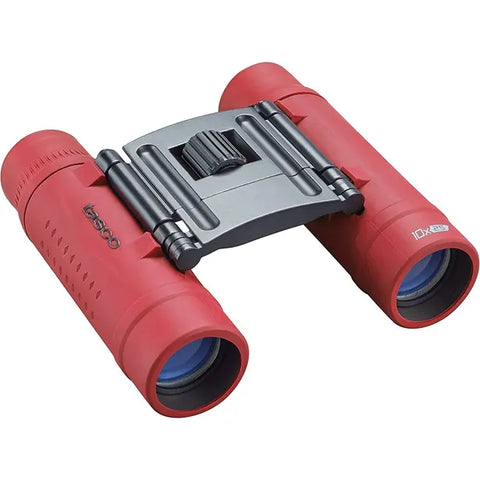 Binocular compacto Tasco 10x25 Essentials (rojo)