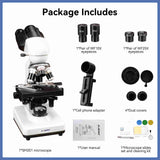 Microscopio Biológico Binocular Svbony SM201 40-2500x