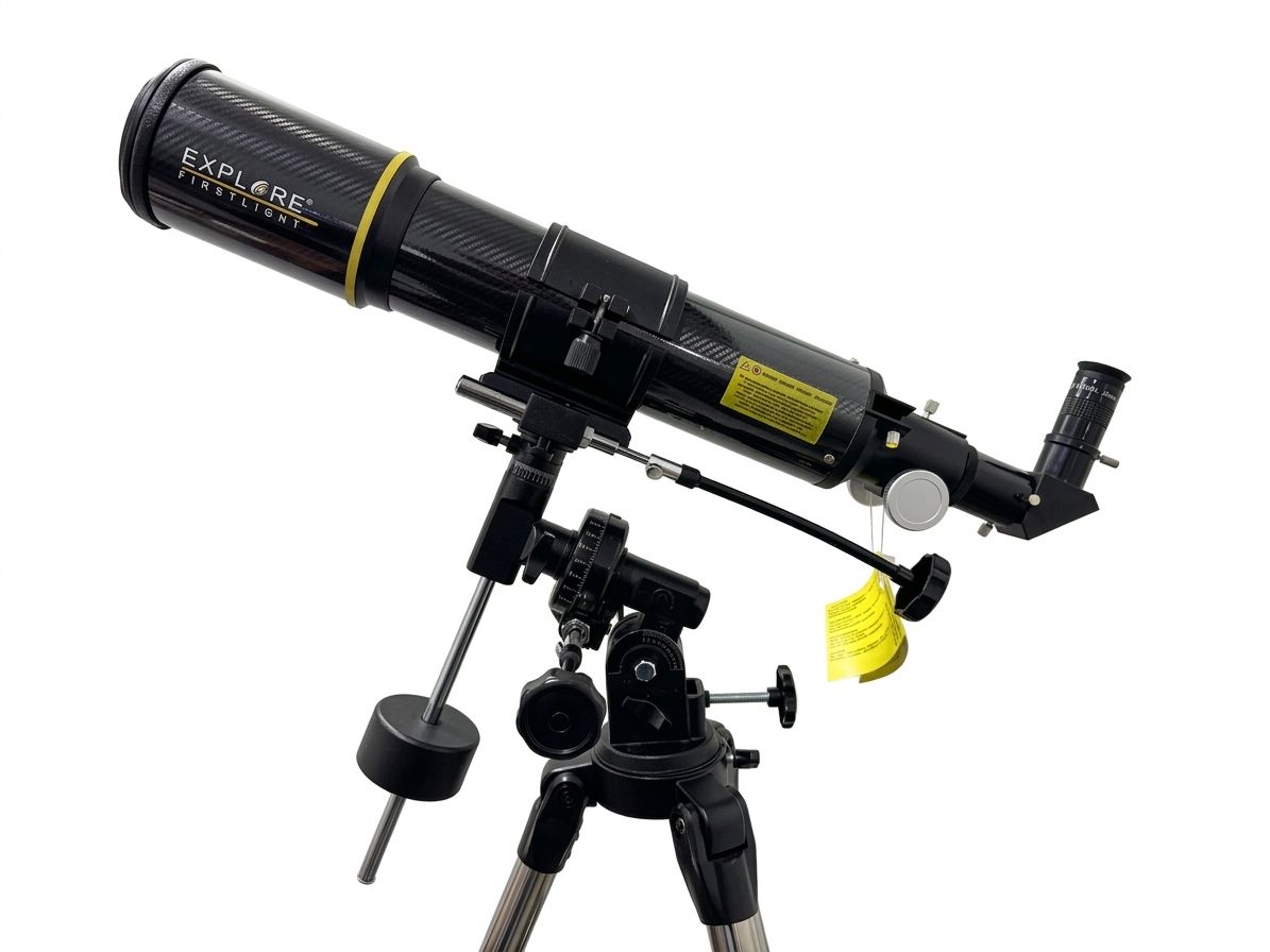 Telescopio Explore FirstLight 80mm EQ + Filtro Solar