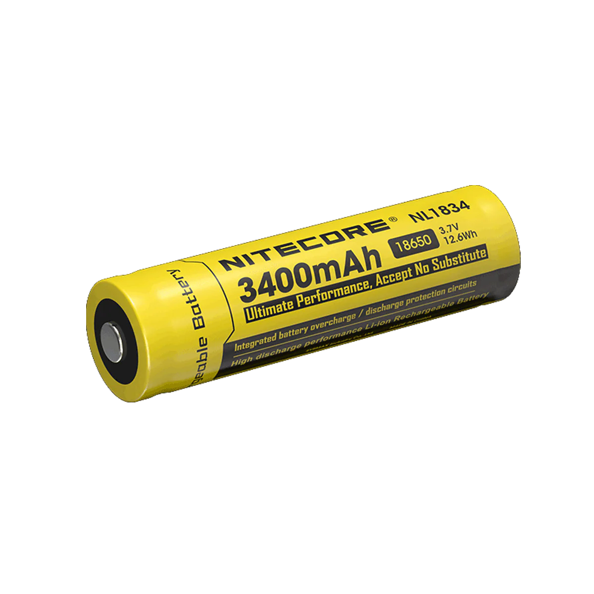 Batería recargable Nitecore NL1834 18650 de 3400 mAh