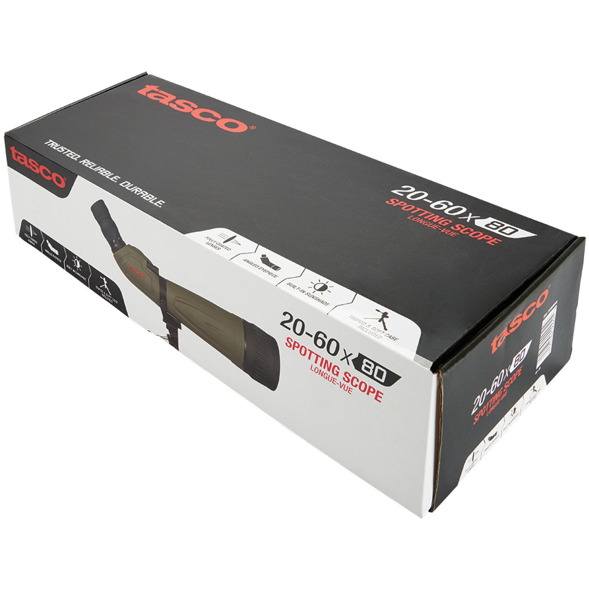 Catalejo Tasco World Class 20-60x80 (45°)