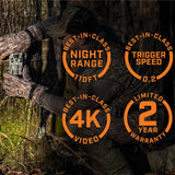 Cámara trampa BUSHNELL CORE™ S-4K NO GLOW