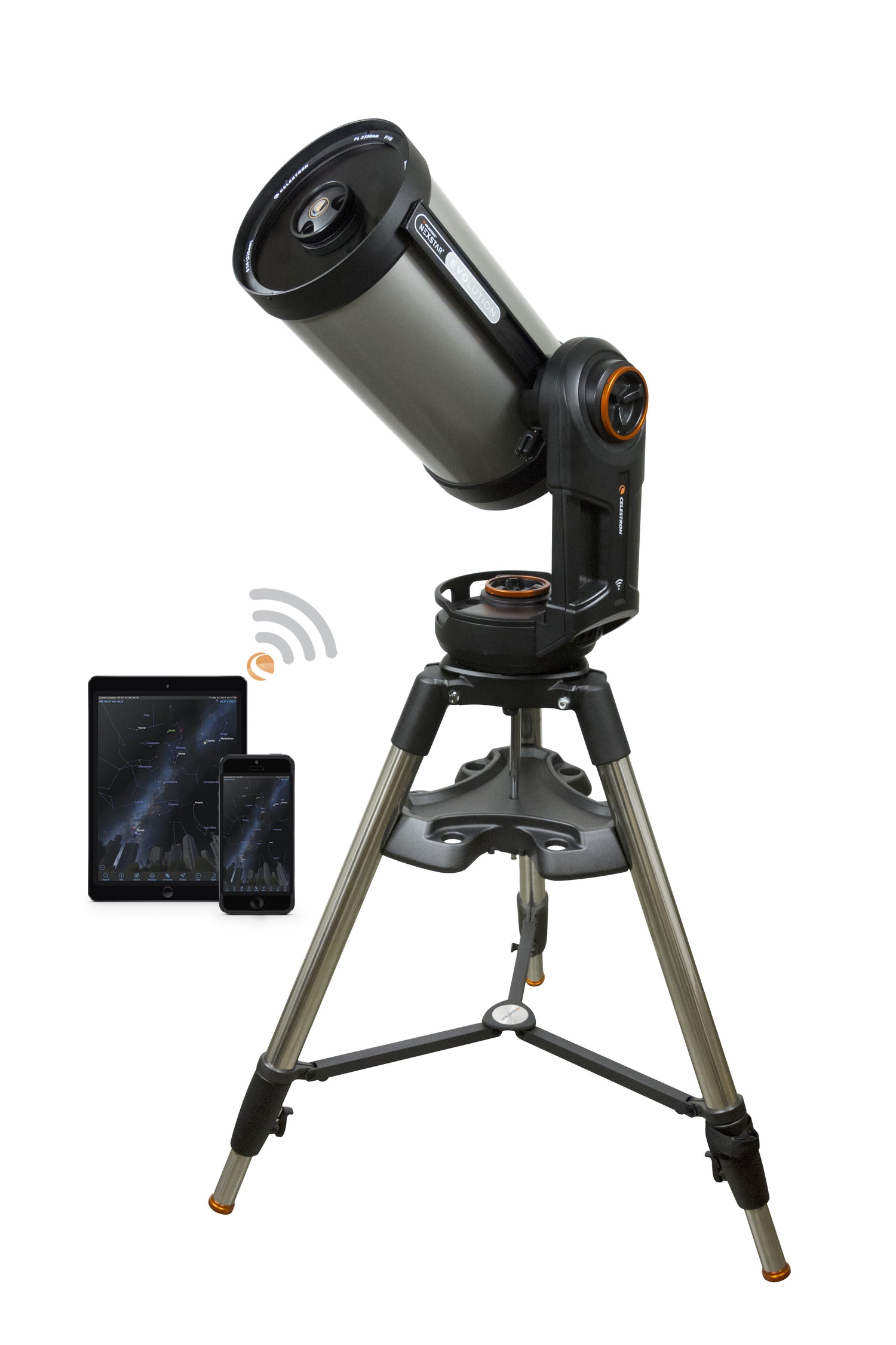 Telescopio Celestron NexStar Evolution 9.25 - Schmidt-Cassegrain Computarizado AZ