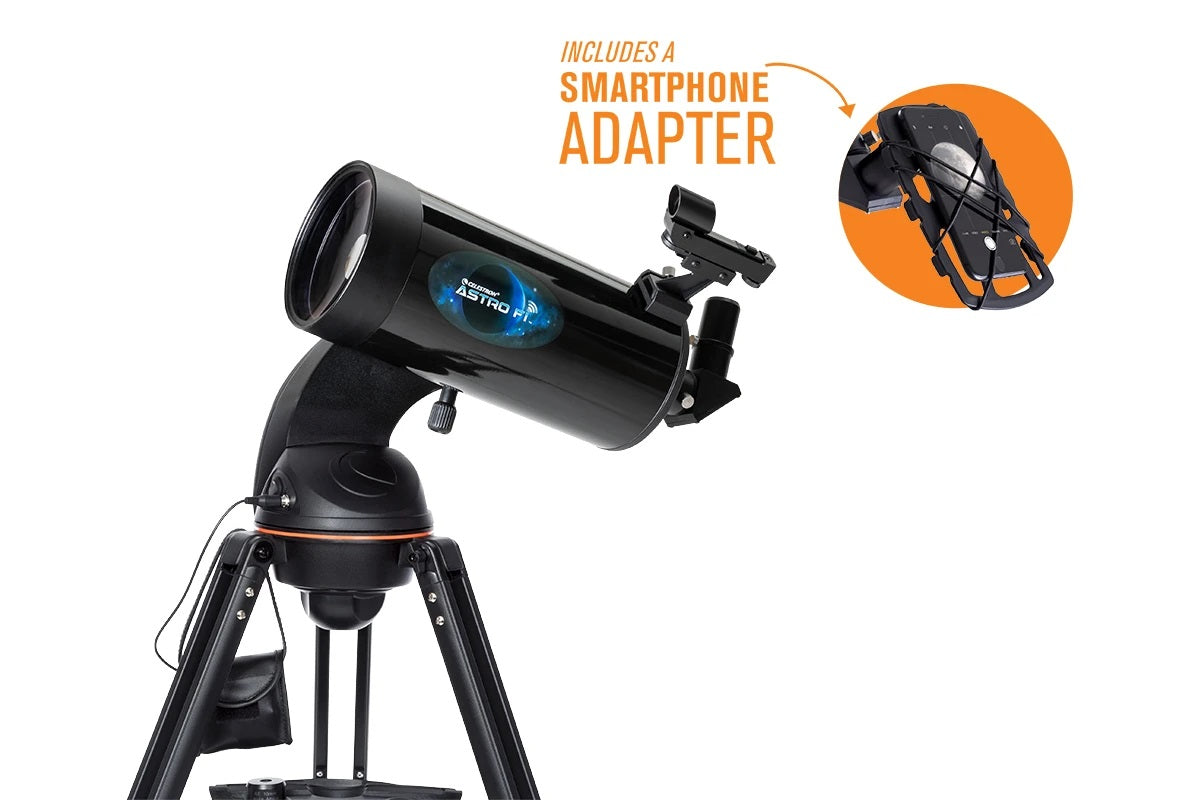 Telescopio Celestron Astro Fi 127mm - Maksutov-Cassegrain Computarizado AZ