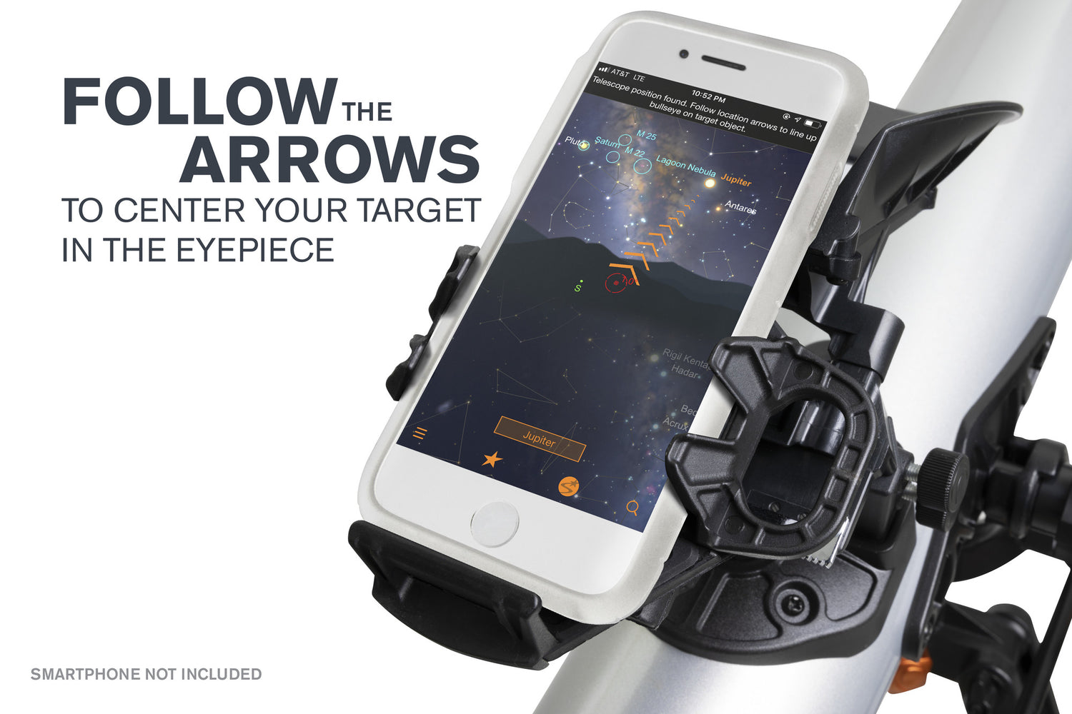 Telescopio Celestron StarSense Explorer LT 80AZ - Refractor